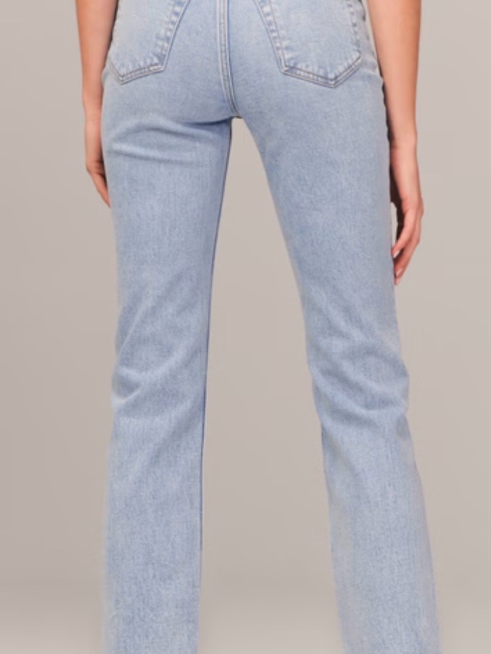 Ankle Straight Ultra High Rise Jean - Picture 3 of 5